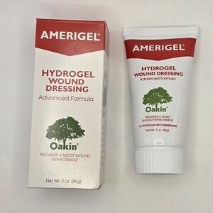 Amerigel Hydrogel Wound Dressing - White and Red